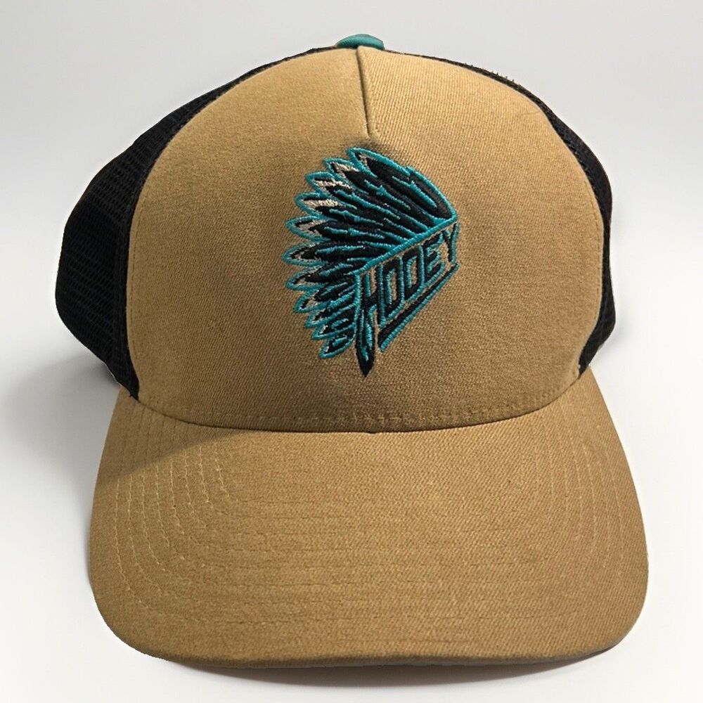 Hooey Quanah Brown Black SnapBack Hat Cap Southwestern